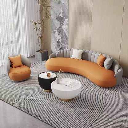 Serpentine Elegance Sofa