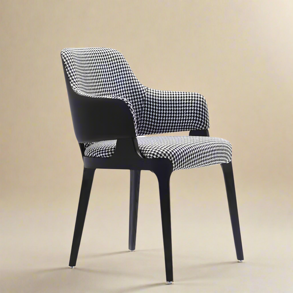 Classic Houndstooth Chair