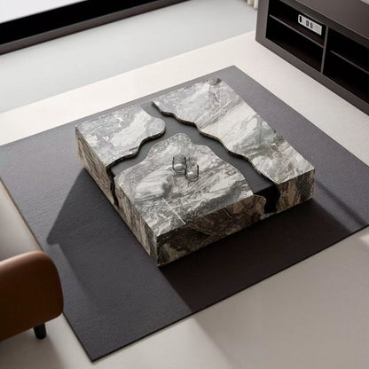 Riverstone Marble Coffee Table (Square)