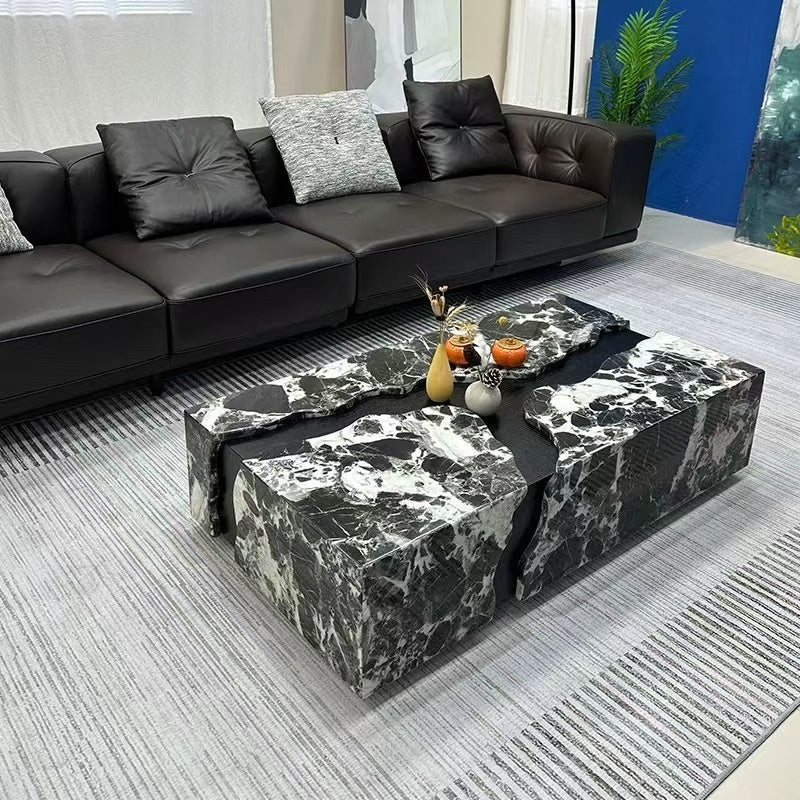 Riverstone Marble Coffee Table