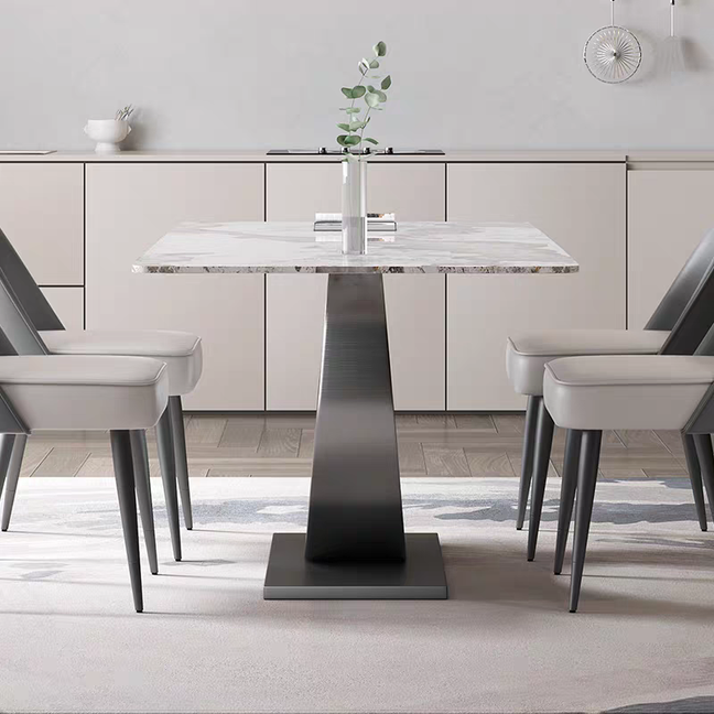 Crescent Marble Dining Table