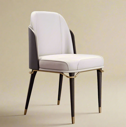 Ivory Velvet Chair