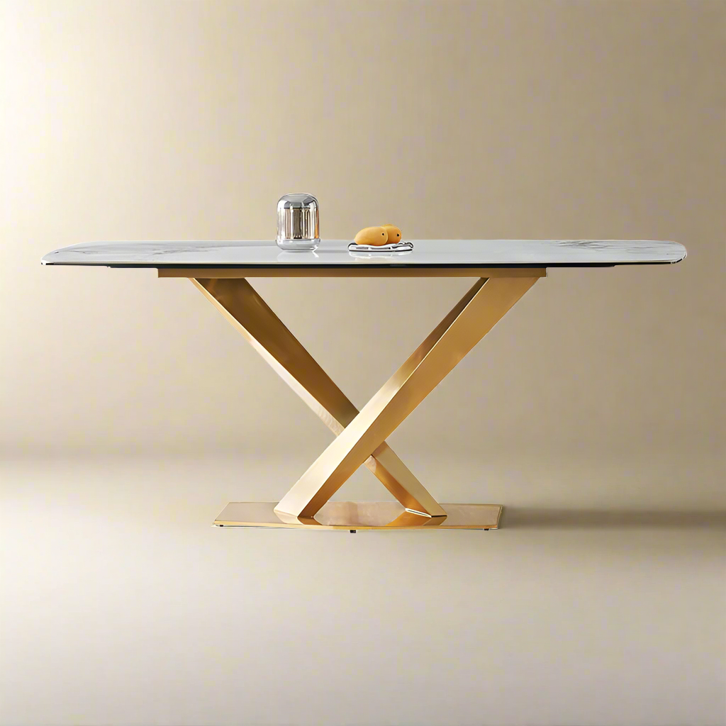 Luxe Cross Dining Table