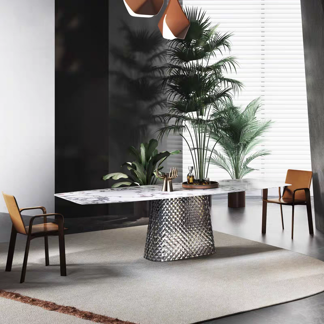 Prism Marble Dining Table