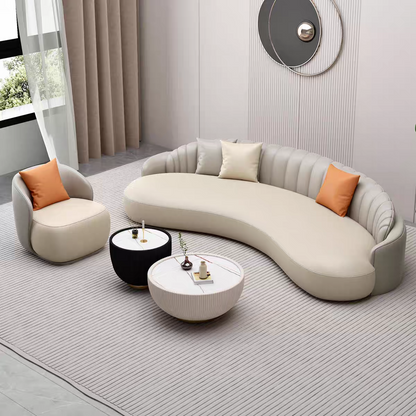 Serpentine Elegance Sofa